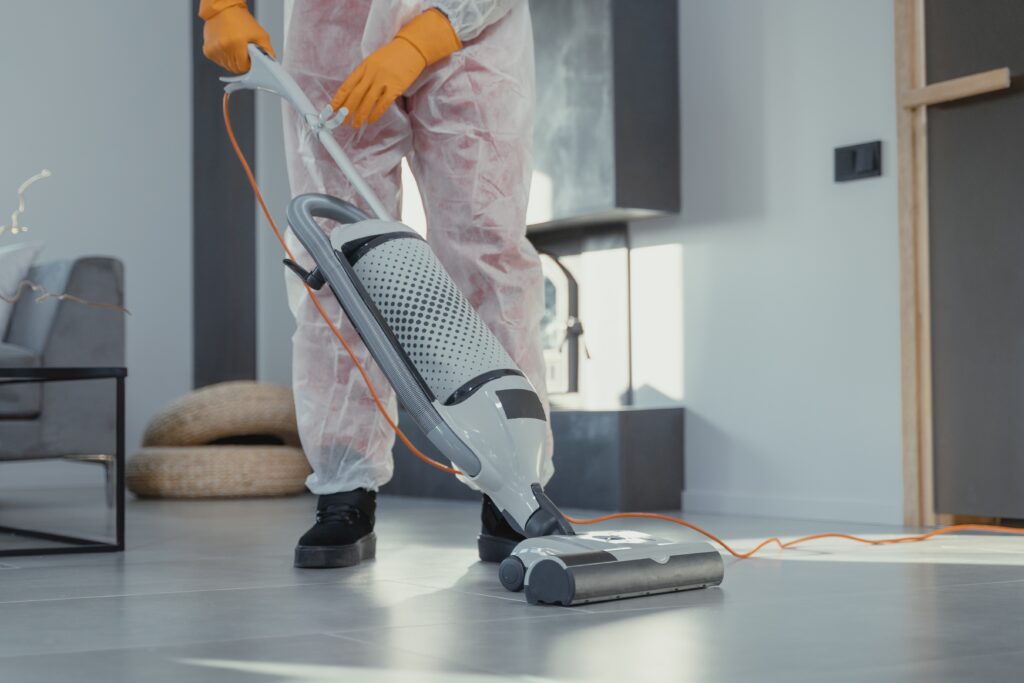 Healthcare facility cleaning